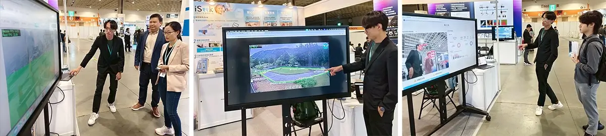 secutech-2 瑞艾展示iSeek，助力傳統監視器智慧升級